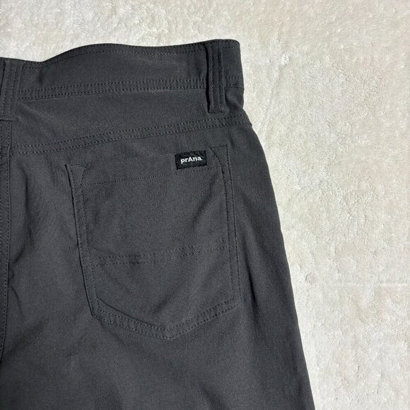 Prana Womens Brion II 5-Pocket Pants Grey Lightweight Straight Fit Nylon 33x27‎ - Picture 7 of 14